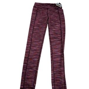 DSG Women's Small Burgundy/Space Dye High Rise Momentum Leggings Large MSRP $25